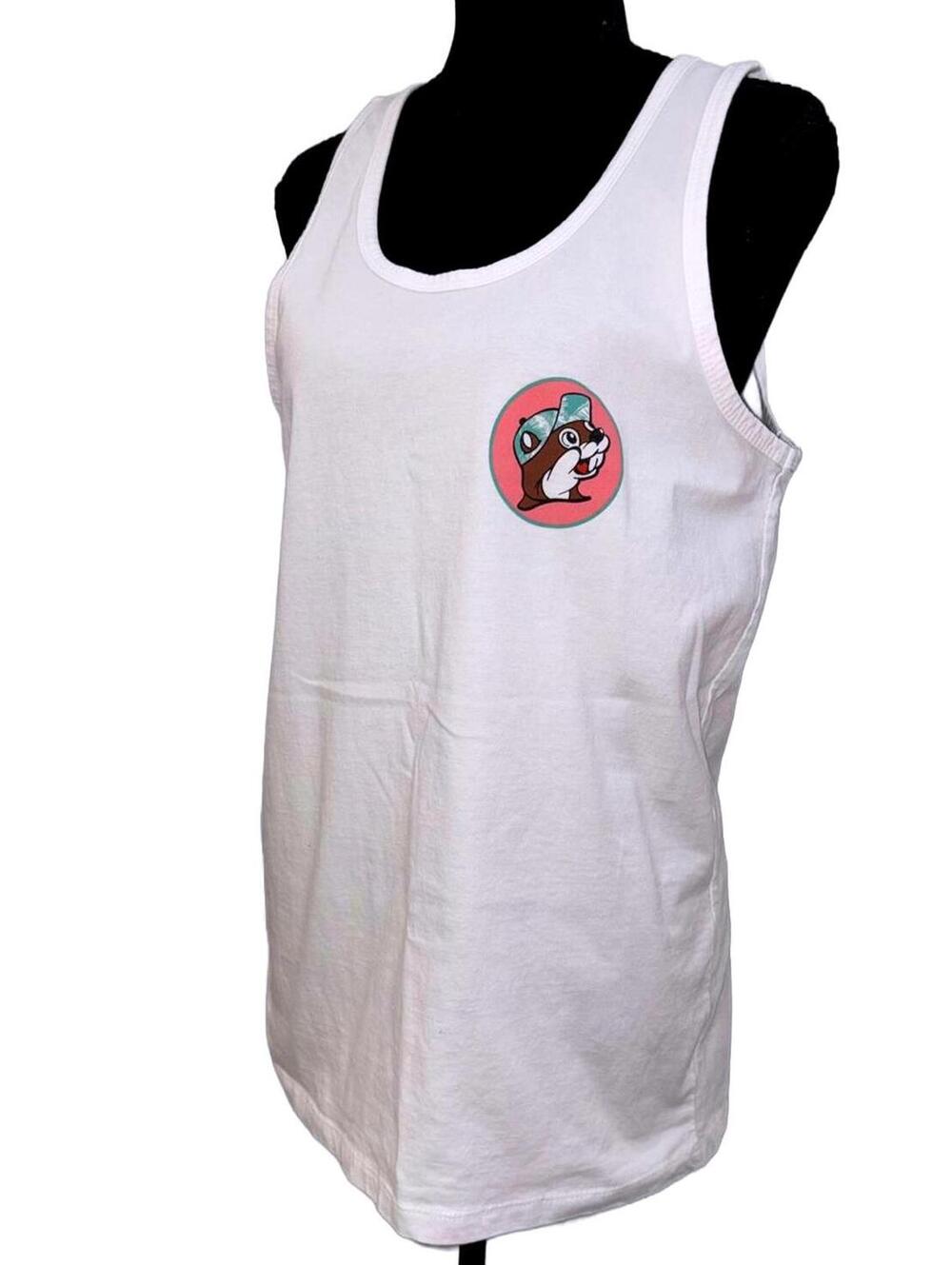 Men's -Buc-ees- 100% Cotton Tank Top, Size M